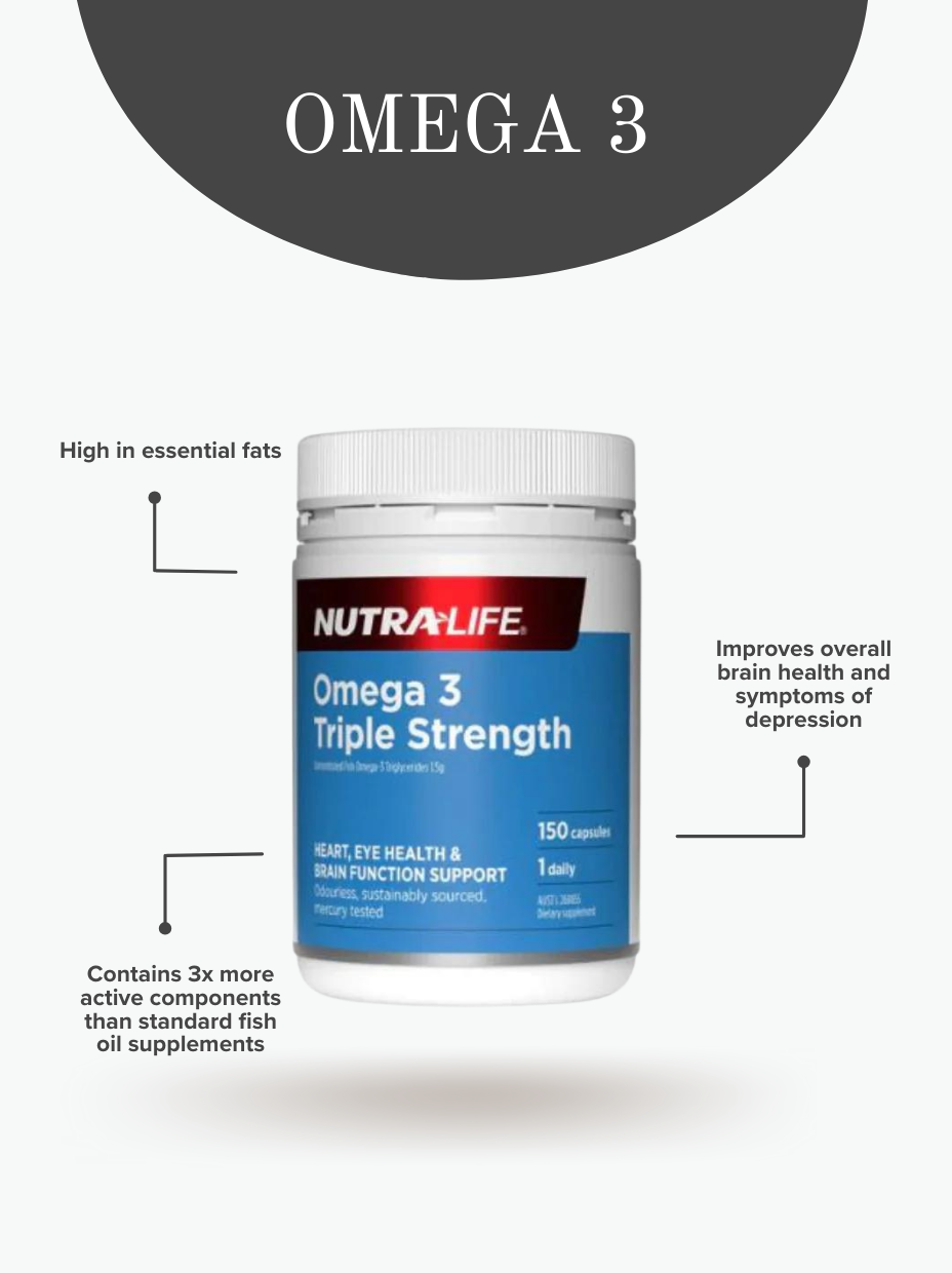 Omega 3 Triple Strength - 150 capsules