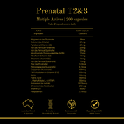 Prenatal T2&3